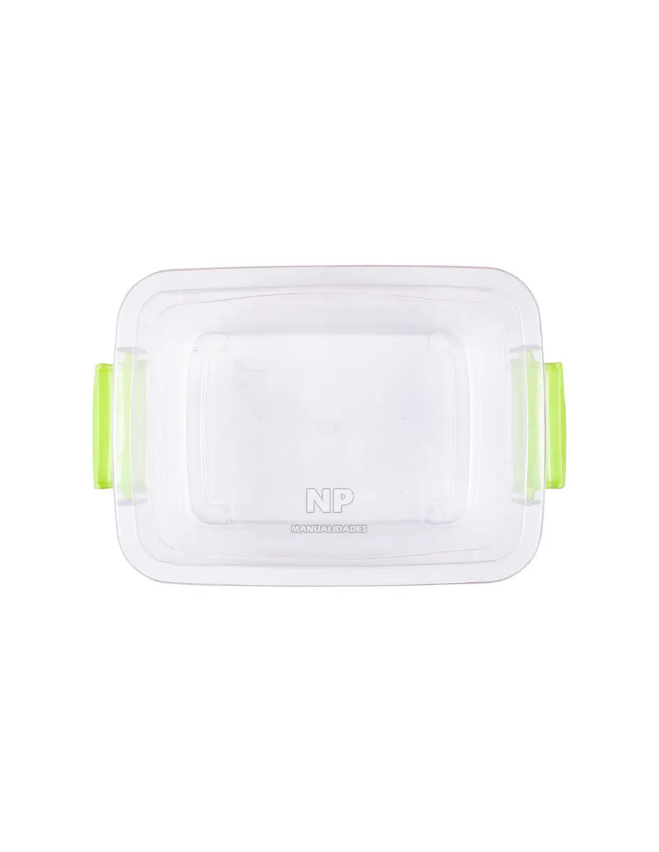 CAJA ORGANIZADORA TRANSPARENTE CON TAPA DE 3 LITROS 25x18x13CM- POR MAYOR 3