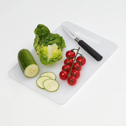 TABLA DE PICAR DE ACRÍLICO BLANCO DE ALTO IMPACTO 30x20CM- POR MAYOR