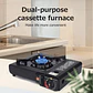 COCINILLA PORTÁTIL A GAS DUAL CAMPING CON MALETA - COPIA - Miniatura 7