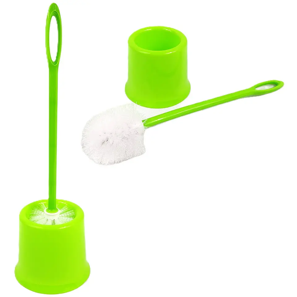 CEPILLO LIMPIADOR PARA BAÑO CON BASE 47CM- POR MAYOR 6