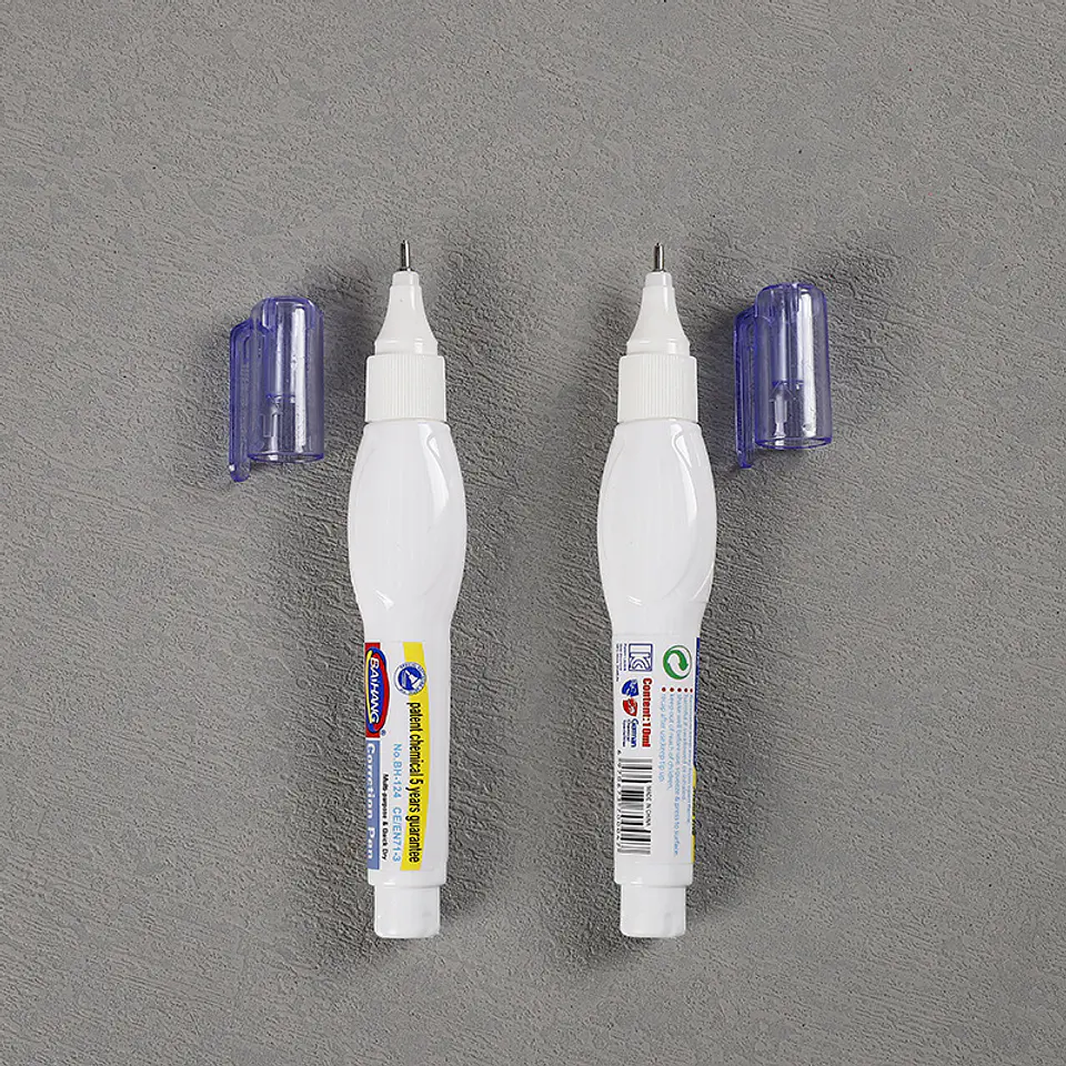 DOCENA LAPIZ CORRECTOR LIQUIDO BAIHANG- POR MAYOR 6