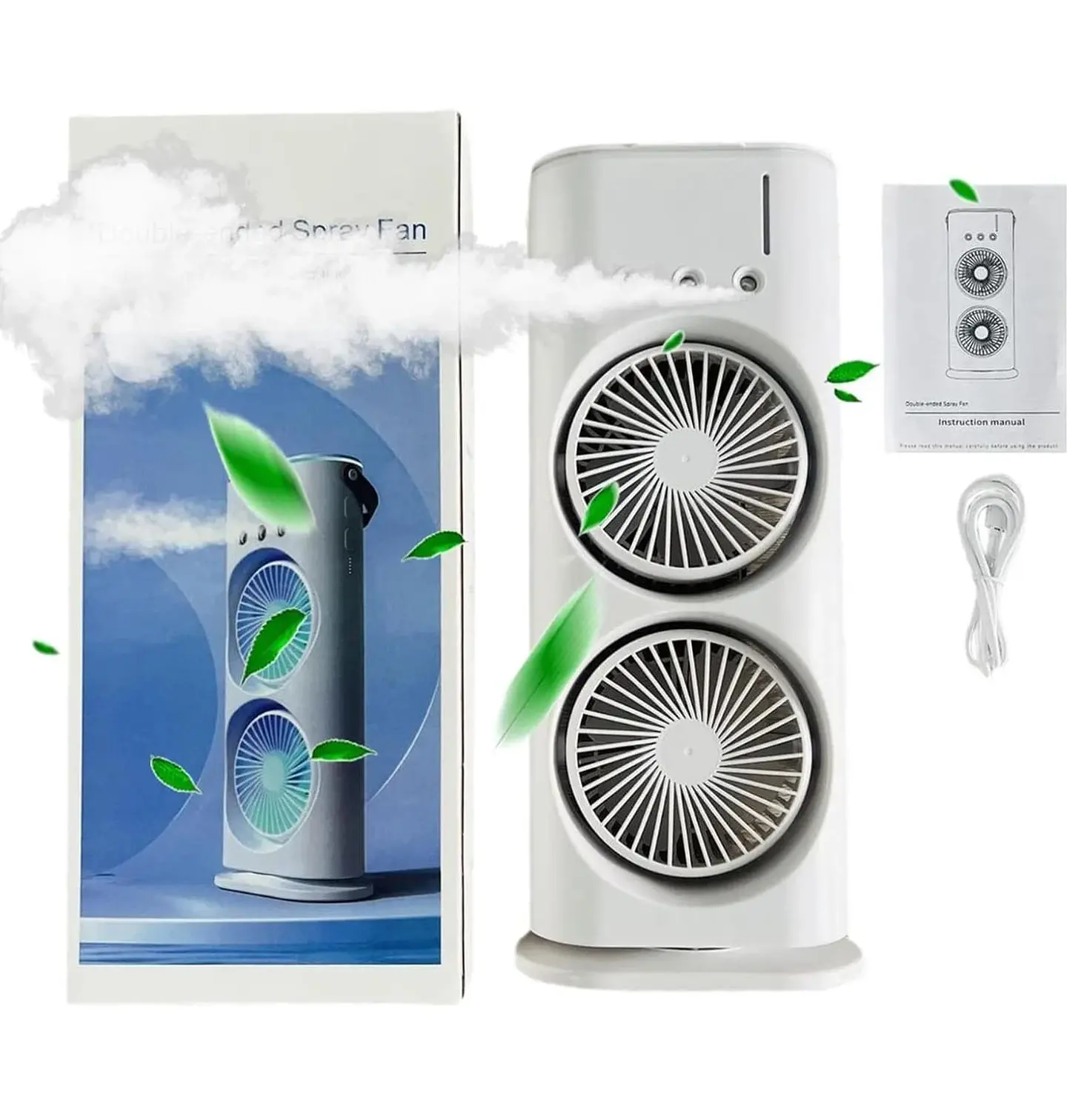 VENTILADOR DOBLE CON HUMIDIFICADOR Y LUCES RGB - COPIA 4