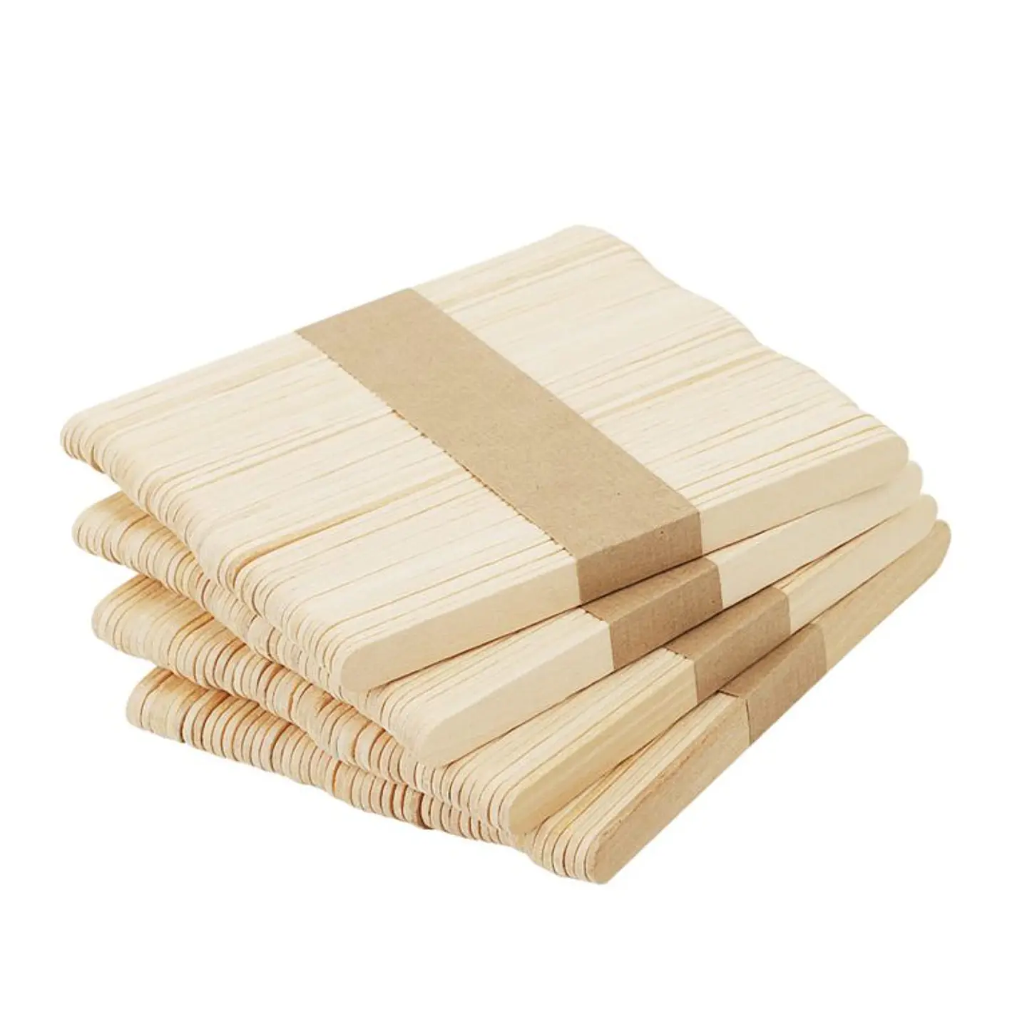 PALO DE HELADO MADERA DELGADO NATURAL 50UNDS - POR MAYOR 6