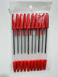 SET 10 LAPIZ PASTA ROJO EN BOLSA- POR MAYOR - Miniatura 1