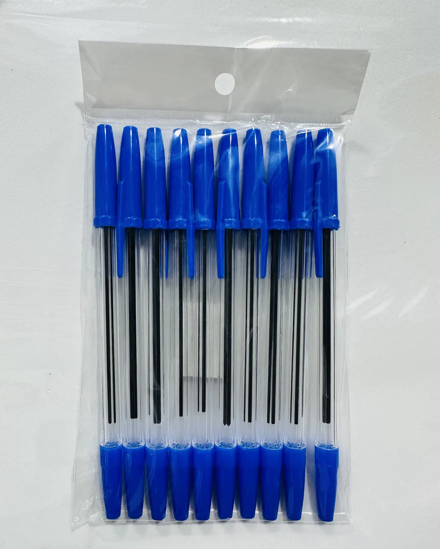 SET 10 LAPIZ PASTA AZUL EN BOLSA- POR MAYOR 1