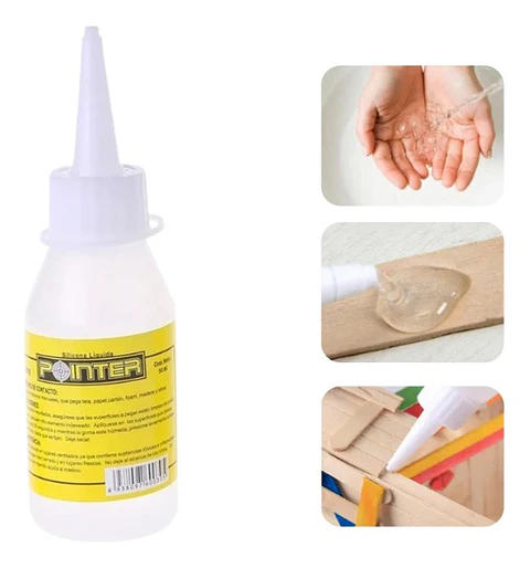 SILICONA LIQUIDA CON APLICADOR POINTER 100ML - POR MAYOR