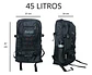 MOCHILA TÁCTICA TREKKING POLIESTER EXPANDIBLE 4 BOLSILLOS - POR MAYOR - Miniatura 2