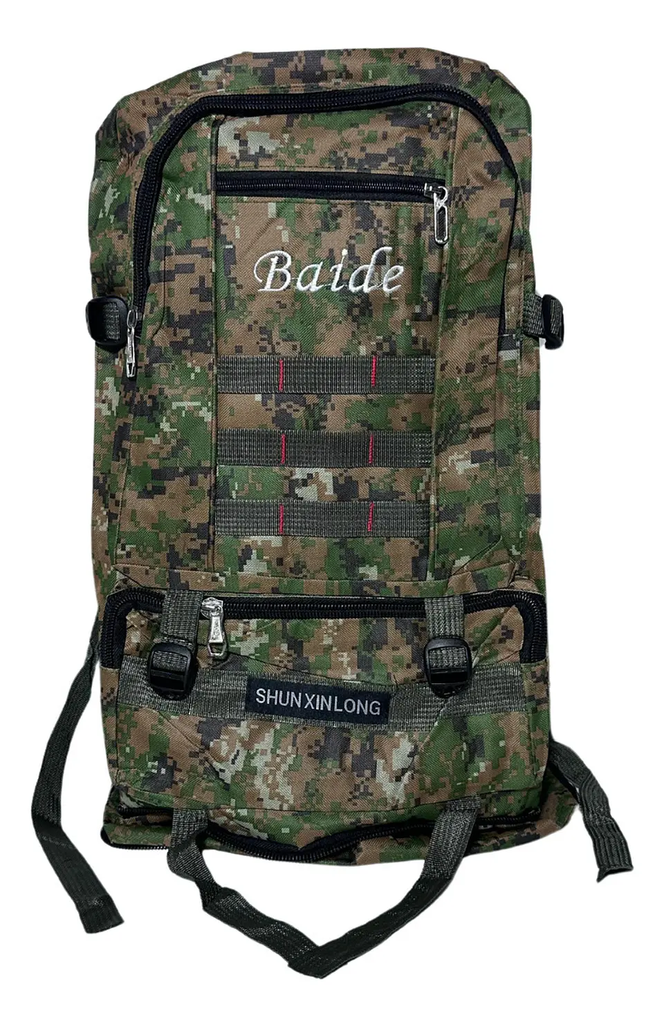 MOCHILA TÁCTICA TREKKING POLIESTER EXPANDIBLE 4 BOLSILLOS - POR MAYOR 4