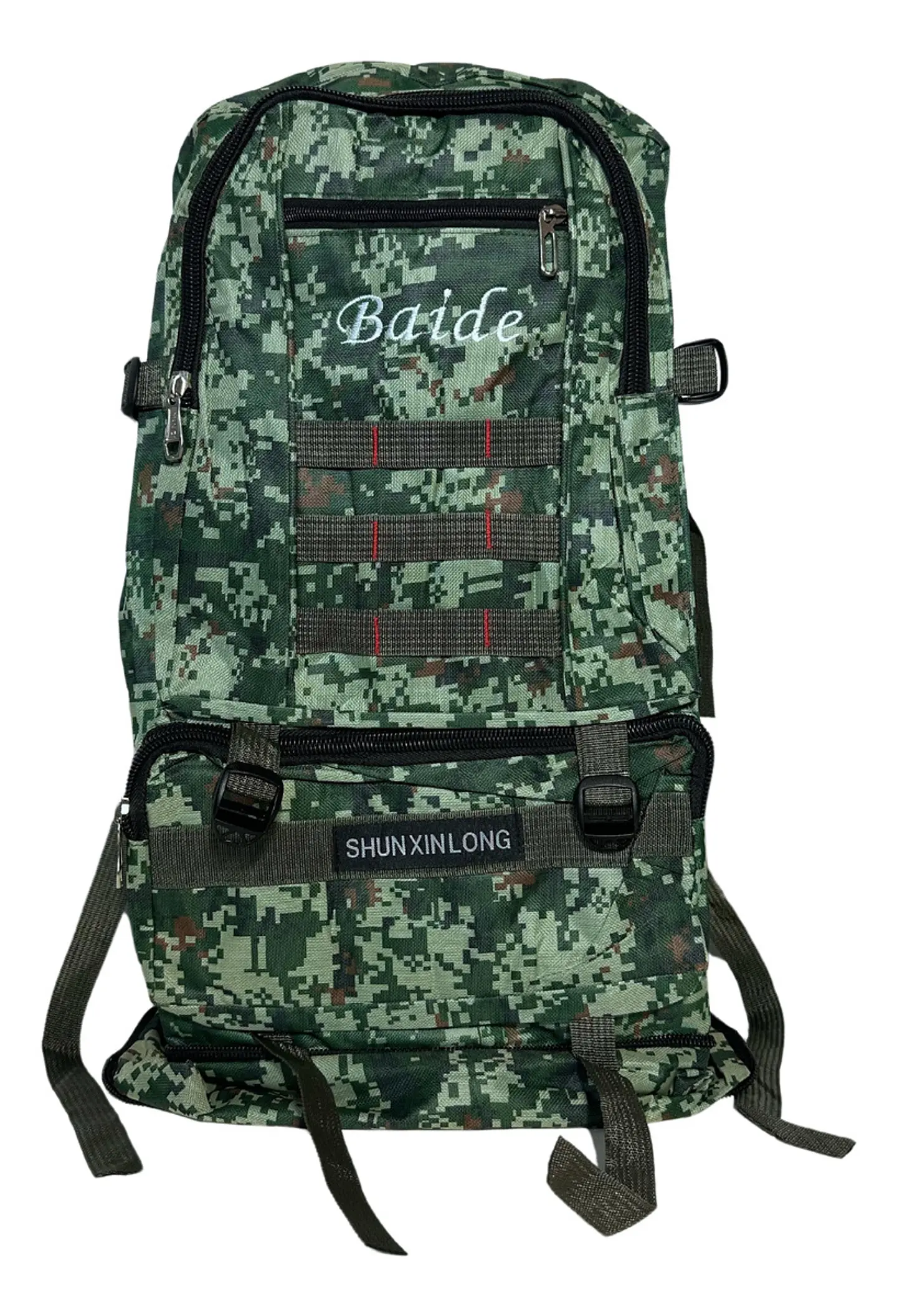 MOCHILA TÁCTICA TREKKING POLIESTER EXPANDIBLE 4 BOLSILLOS - POR MAYOR 5