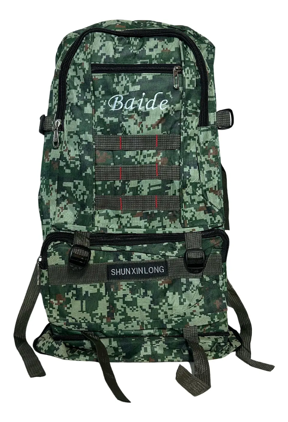 MOCHILA TÁCTICA TREKKING POLIESTER EXPANDIBLE 4 BOLSILLOS - POR MAYOR 5