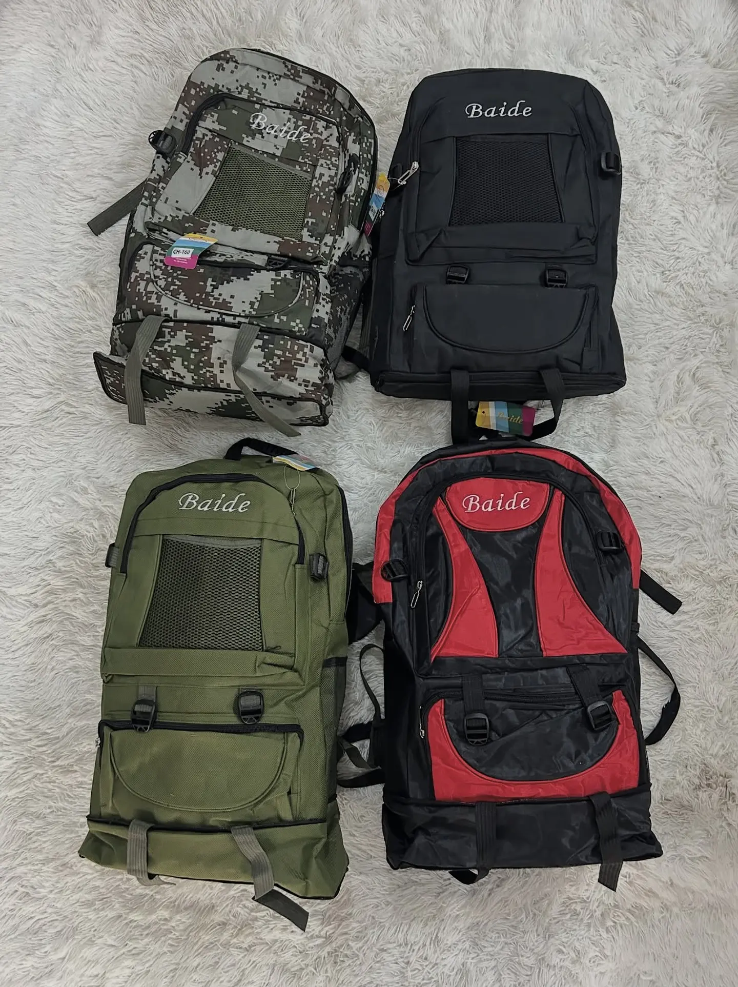 MOCHILA TÁCTICA TREKKING POLIESTER EXPANDIBLE 4 BOLSILLOS - POR MAYOR 1