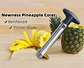 CORTADOR Y DESCORAZONADOR DE PIÑA ACERO INOXIDABLE  - Miniatura 5