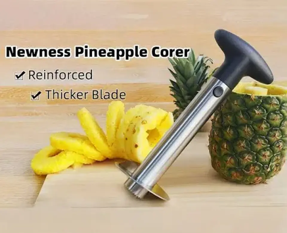 CORTADOR Y DESCORAZONADOR DE PIÑA ACERO INOXIDABLE  5