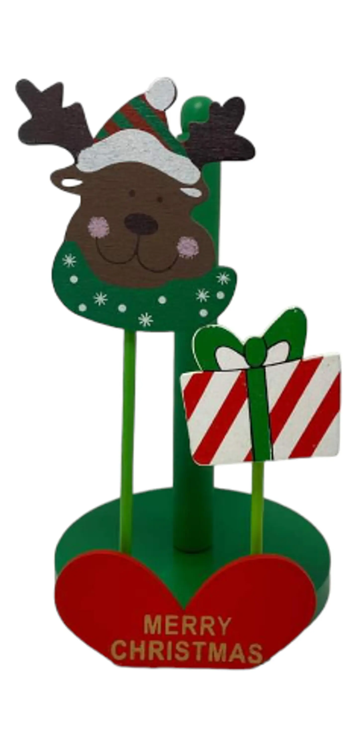 PORTA NOVA DE MADERA NAVIDAD - POR MAYOR 2