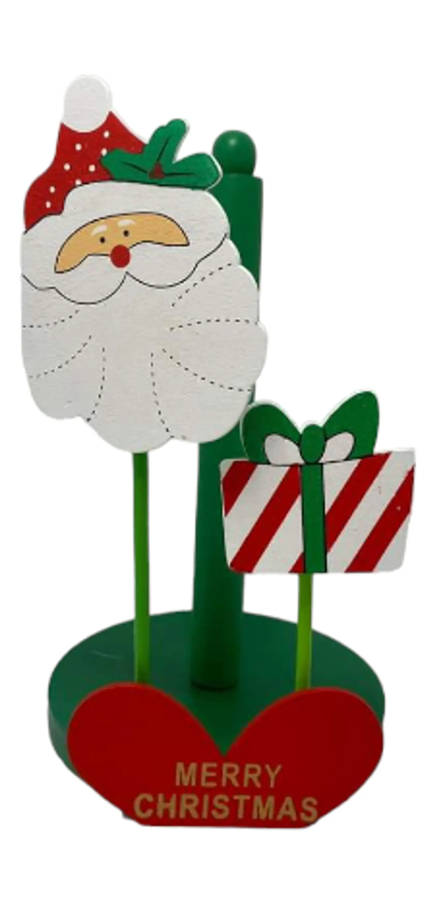 PORTA NOVA DE MADERA NAVIDAD - POR MAYOR 3