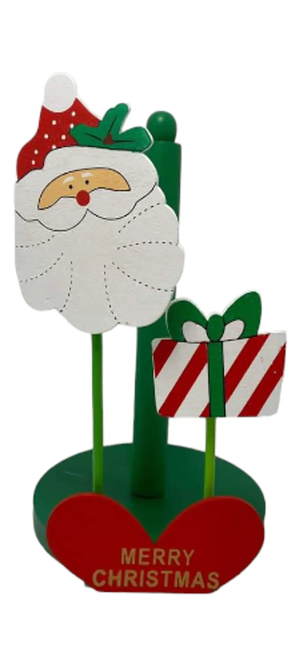 PORTA NOVA DE MADERA NAVIDAD - POR MAYOR 3