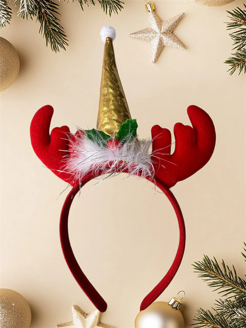 CINTILLO NAVIDAD RENO CON GORRITO 24x20- POR MAYOR