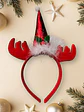 CINTILLO NAVIDAD RENO CON GORRITO 24x20- POR MAYOR - Miniatura 1