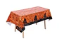 MANTEL DE PLÁSTICO REUTILIZABLE DE HALLOWEEN 137x183CM- POR MAYOR - Miniatura 3