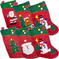 DOCENA ADORNO BOTA COLGANTE NAVIDAD GRANDE 20x41CM- POR MAYOR - Miniatura 2