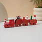 ADORNO TRENCITO DE MADERA NAVIDAD 4 VAGONES- POR MAYOR - Miniatura 4