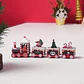 ADORNO TRENCITO DE MADERA NAVIDAD 4 VAGONES- POR MAYOR - Miniatura 6