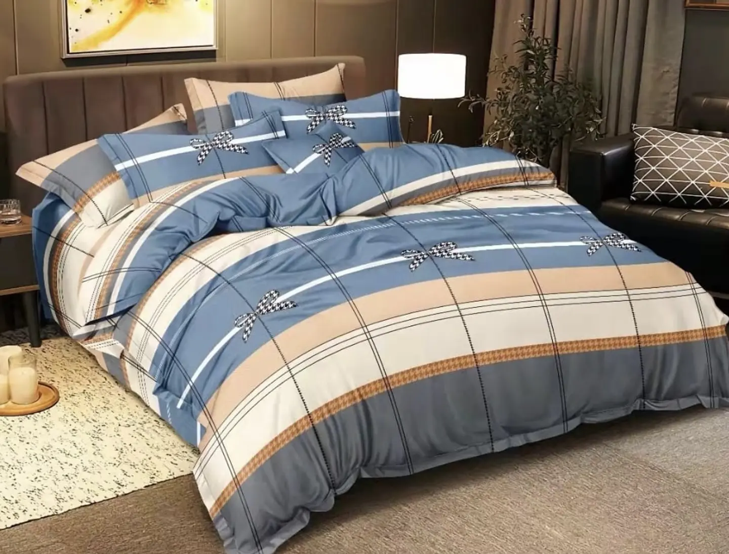 SET DE SABANA DE ALGODÓN DISEÑO DE 1 PLAZA- POR MAYOR 5
