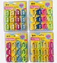 SET DE 12 SACA PUNTA DE COLORES DISEÑOS - POR MAYOR - Miniatura 1
