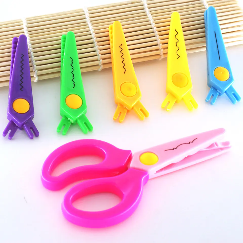 KIT DE TIJERAS DISEÑO DE CORTE INTERCAMBIABLES- POR MAYOR 3