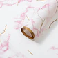 PAPEL COREANO CON DISEÑO MARMOL Y BORDE DORADO- POR MAYOR - Miniatura 5