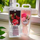 RAMO ROSAS CON LUCES EN CAJITA - POR MAYOR - Miniatura 3