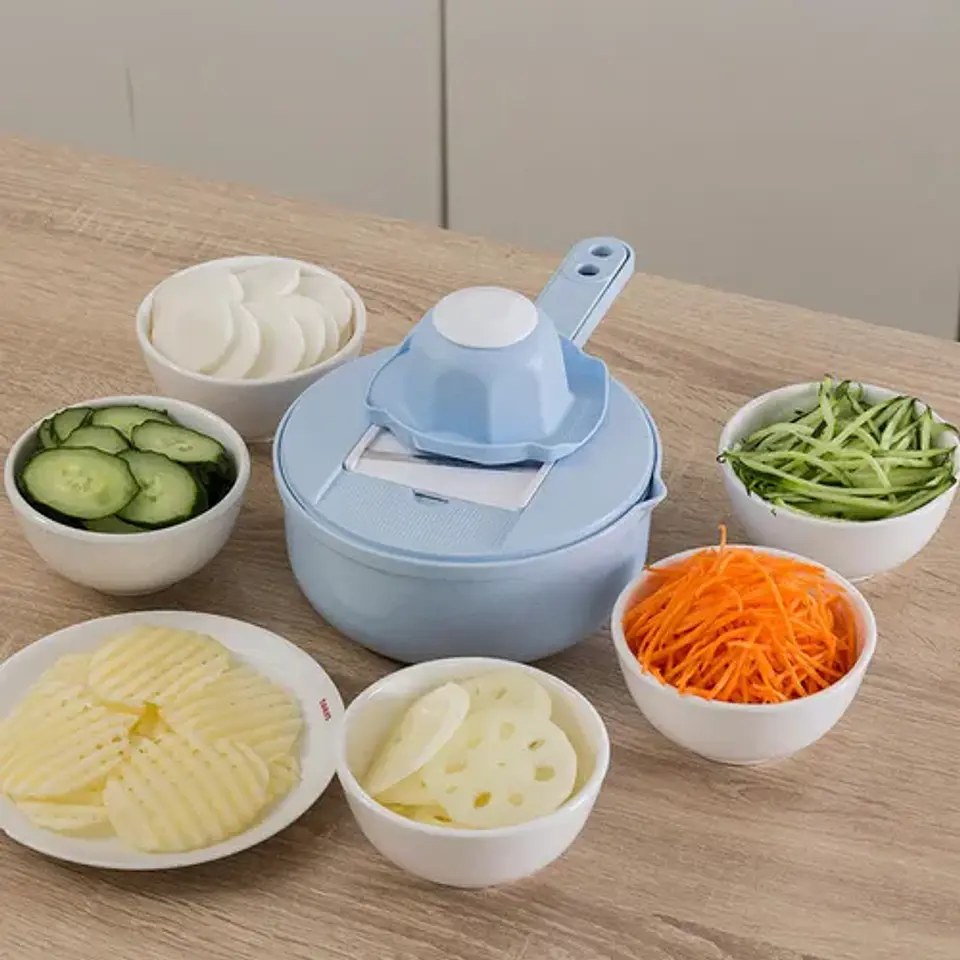 RALLADOR CORTADOR MULTIFUNCIONAL DE VERDURAS - POR MAYOR 1