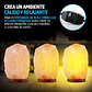 LAMPARA DE SAL DEL HIMALAYA LUZ REGULABLE PIEDRA DE 2.5 A 3 KILOS 20x13CM- POR MAYOR - Miniatura 5