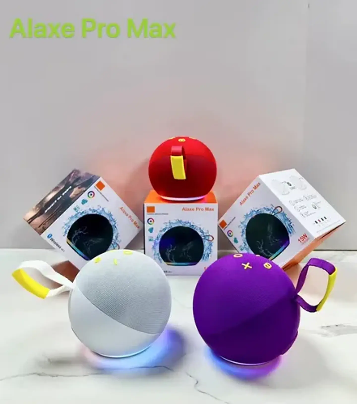 PARLANTE INTELIGENTE ALEXA BLUETOOTH CON COMANDO DE VOZ GRANDE- POR MAYOR 1
