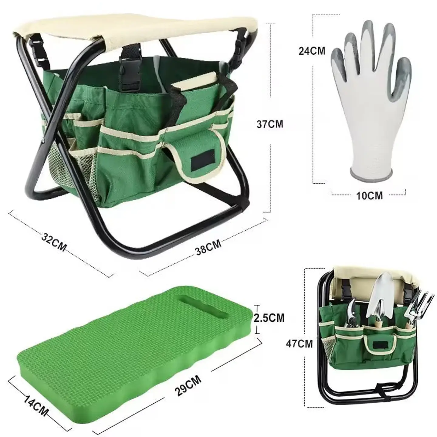 KIT COMPLETO DE JARDINERIA 10 PZS - POR MAYOR 10