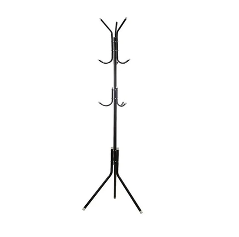 PERCHERO DE PIE NEGRO MODELO STATICE 2029 48x48x170CM- POR MAYOR
