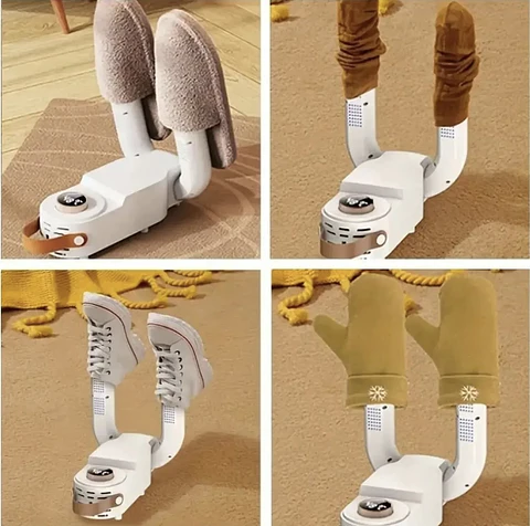 SECADOR ELÉCTRICO DE ZAPATOS, ZAPATILLAS MULTIFUNCIONAL PORTÁTIL- POR MAYOR