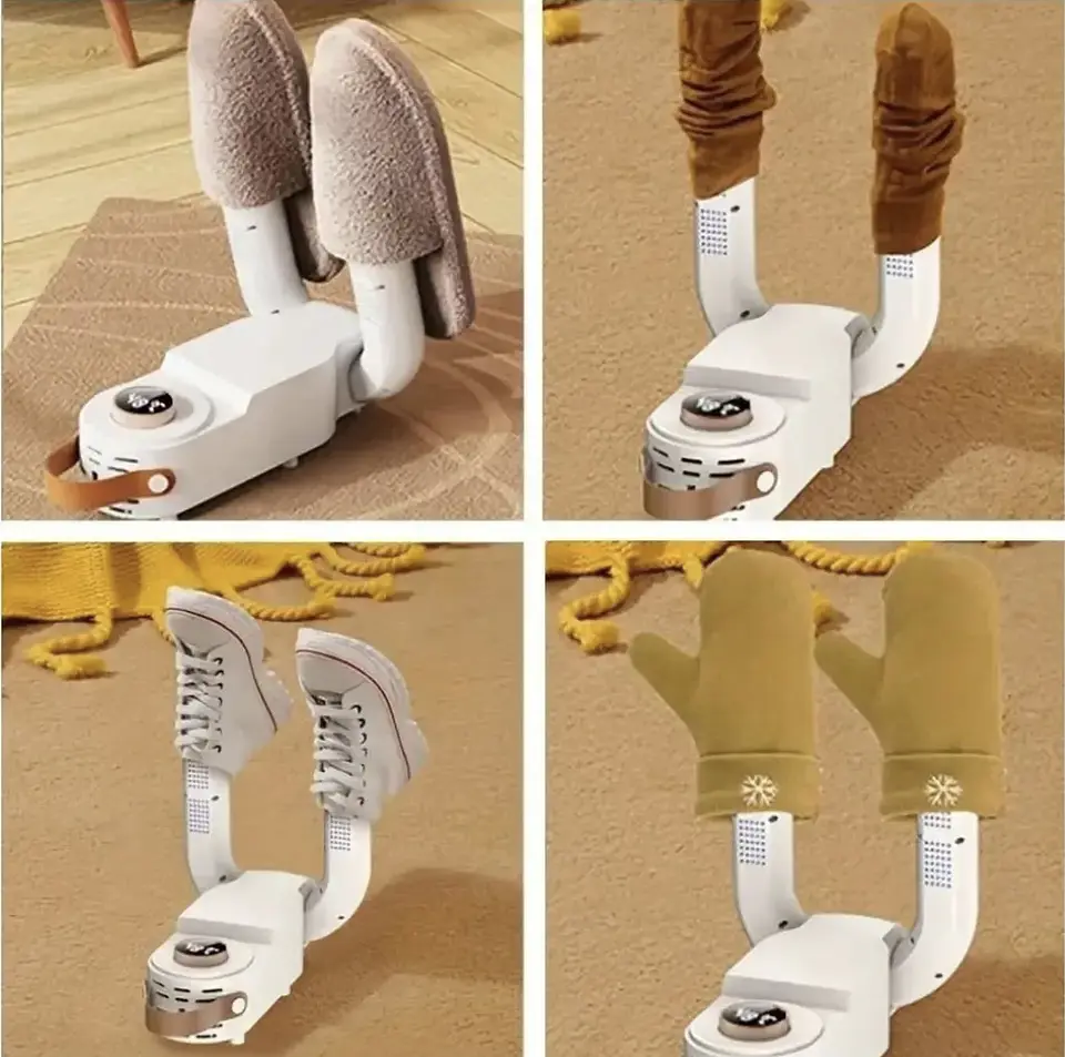 SECADOR ELÉCTRICO DE ZAPATOS, ZAPATILLAS MULTIFUNCIONAL PORTÁTIL- POR MAYOR 2
