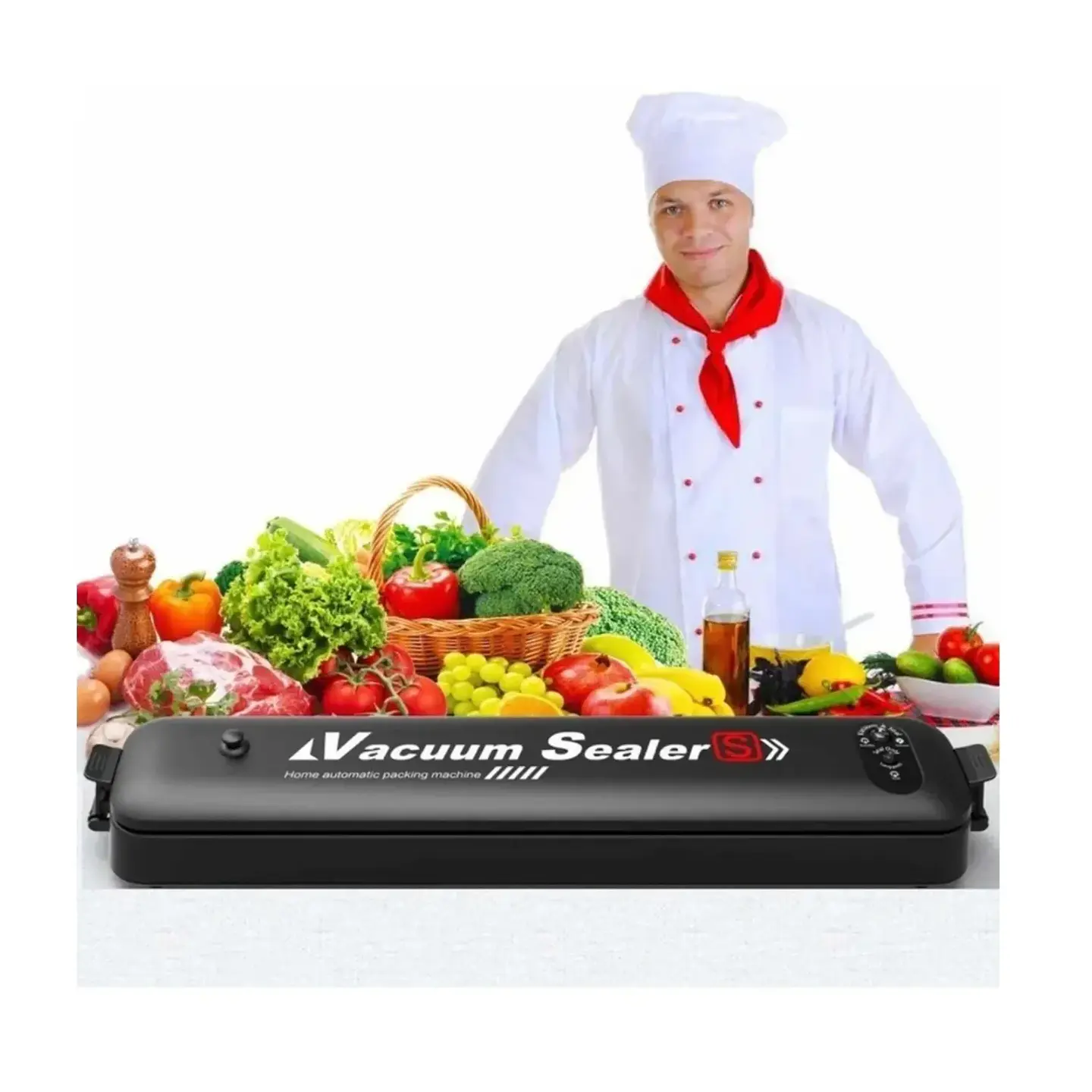 SELLADORA AL VACIO AUTOMÁTICA PARA ALIMENTOS- POR MAYOR 7
