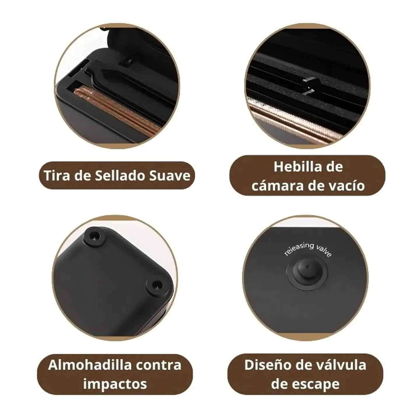 SELLADORA AL VACIO AUTOMÁTICA PARA ALIMENTOS- POR MAYOR 8