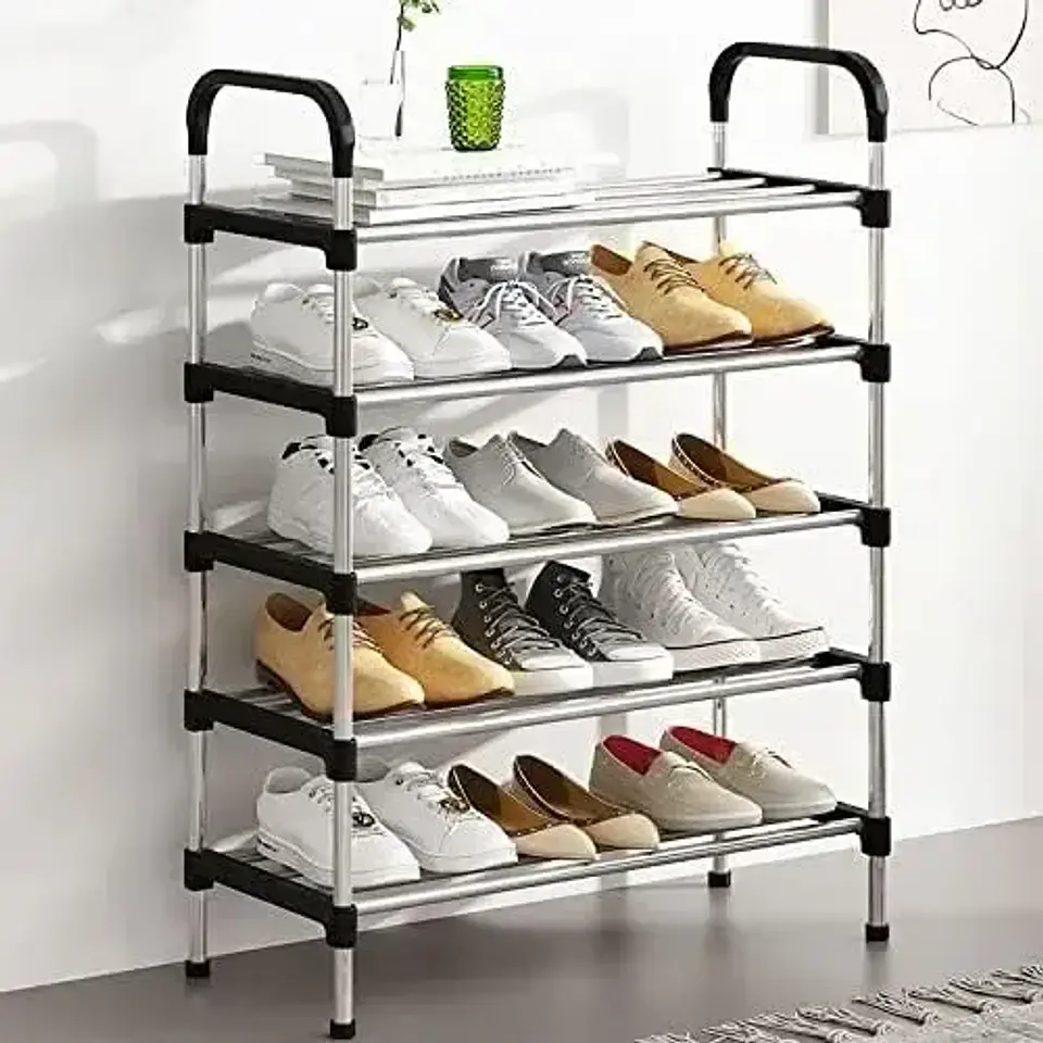 ZAPATERO ORGANIZADOR DE 5 NIVELES ESTANTE PARA 15 PARES - POR MAYOR 3