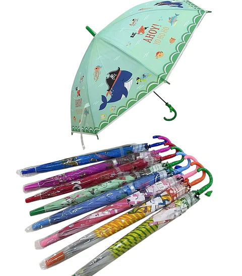 PARAGUAS INFANTIL DISEÑO KAWAI 50CM- POR MAYOR