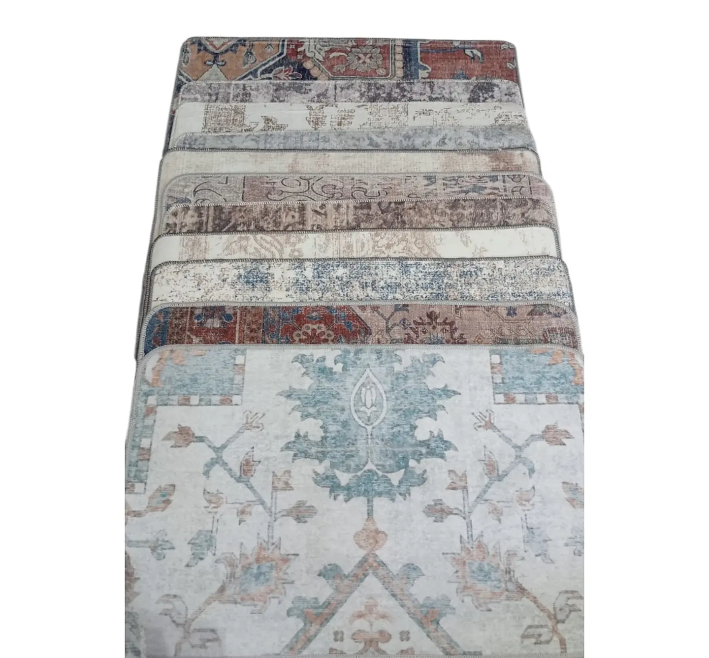 ALFOMBRA VINTAGE ENGOMADO 50x80CM- POR MAYOR 6