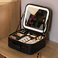 MALETÍN ORGANIZADOR DE MAQUILLAJE PORTÁTIL CON ESPEJO LED- POR MAYOR - Miniatura 5