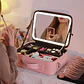 MALETÍN ORGANIZADOR DE MAQUILLAJE PORTÁTIL CON ESPEJO LED- POR MAYOR - Miniatura 1