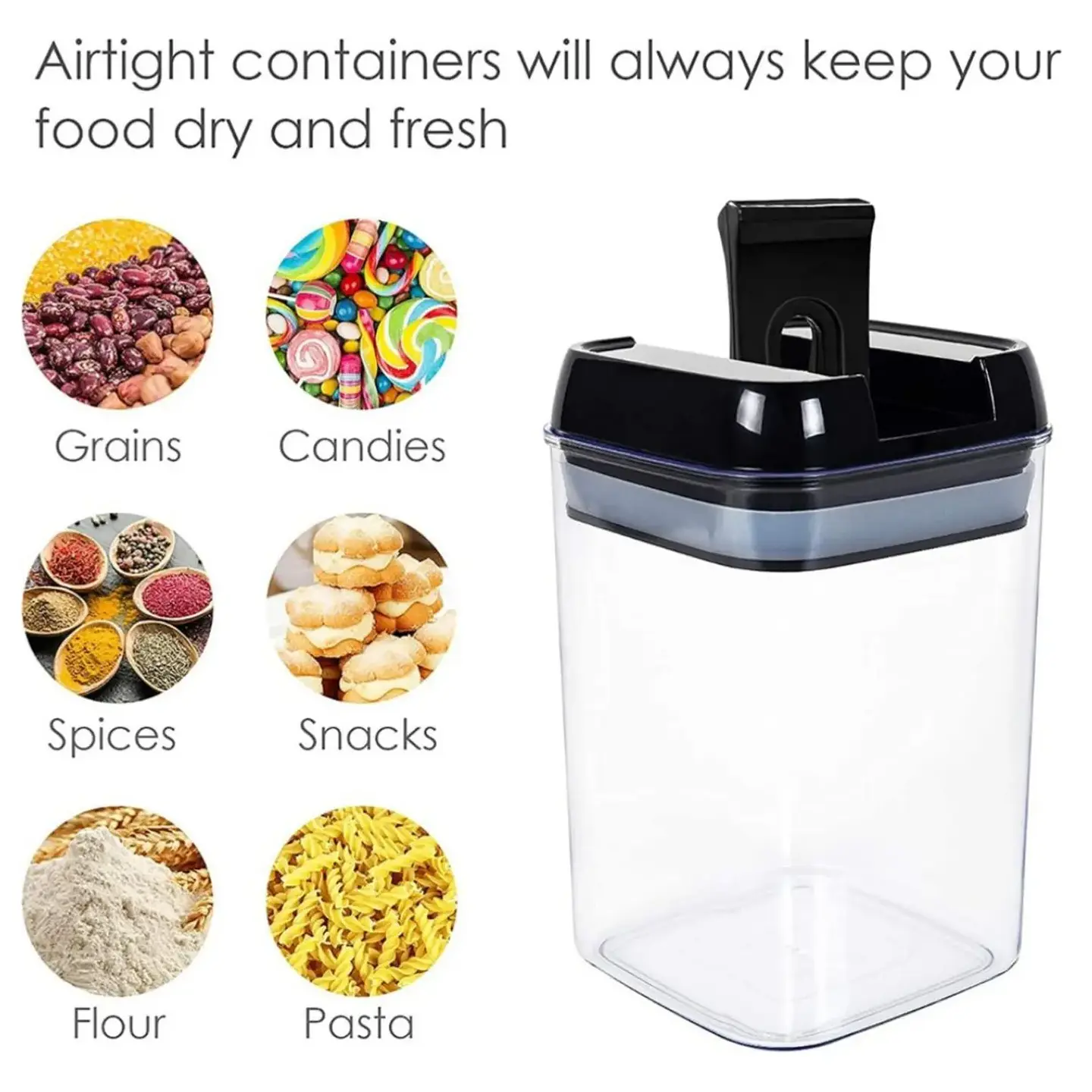 SET DE CONTENEDORES DE CEREALES DE 7PZS- POR MAYOR 3