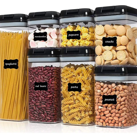 SET DE CONTENEDORES DE CEREALES DE 7PZS- POR MAYOR