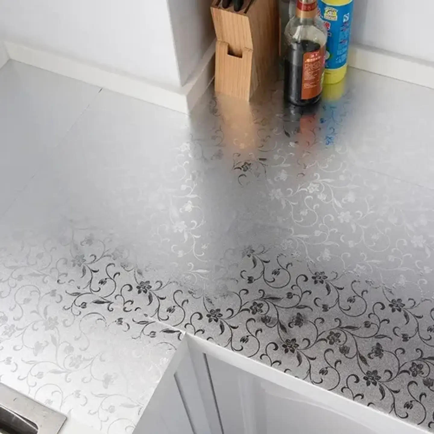 ROLLO PAPEL DE ALUMINIO CON ADHESIVO PARA COCINA 200X60CM- POR MAYOR 5
