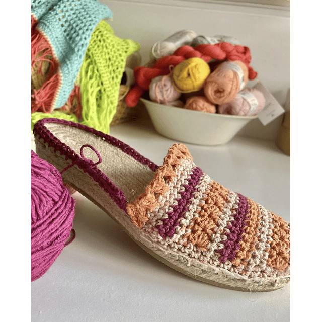 Alpercatas Crochet