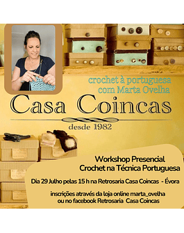 Workshop Crochet à Portuguesa 
